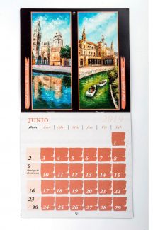 spain wall calendar 2
